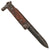 Original Italian WWII M1938 Mannlicher Carcano Short Rifle Folding Bayonet with Scabbard - Very Good