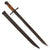 Original Japanese WWII Type 30 Arisaka Bayonet by Matsushita National Denki with Steel Scabbard