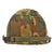Original U.S. Vietnam War USMC M1 Helmet with Incountry-Made ERDL Cover Made from Ripstop Fatigues with Marine Boonie Hat & Accessories