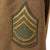 Original U.S. WWII CBI AAF Technical Sergeant Uniform Group with Indian-Made Wings, Visor Cap, and Binder of Research with Photo of Soldier in this Uniform - Eugene E. Kowalski