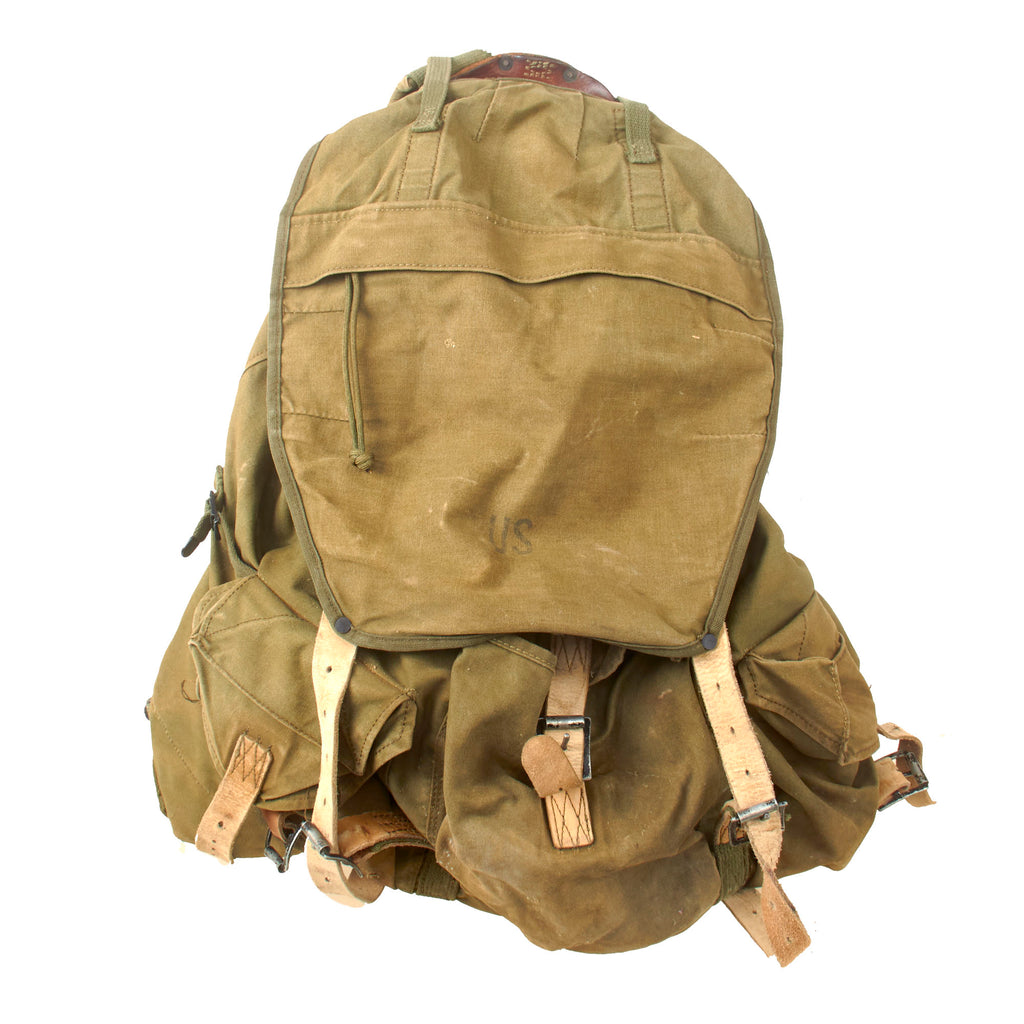 Original U.S. Special Forces Vietnam War Army M1952 Mountain Backpack - Rucksack with Frame as Used by SF Early in Vietnam - Dated 1963