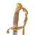 Original U.S. Civil War M1850 Foot Officer Sword by Ames Mfg. Co. with Brass Mounted Steel Scabbard & Sword Knot