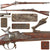 Original U.S. Early Springfield Trapdoor Model 1873 Cadet Rifle Made in April 1874 with Stepped Rear Sight and 2-Notch Tumbler, Serial No. 11093