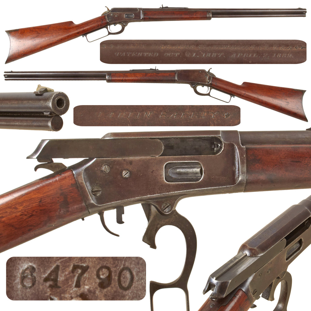 Original U.S. Marlin Model 1889 “New Safety” .32-20 W.C.F. Lever-Action Rifle, 1892 Production, Serial No. 64790