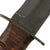 Original WWII U.S. Navy Mark 2 Blade Marked KA-BAR Fighting Knife by Union Cutlery with Leather Scabbard Original Items