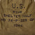 Original U.S. WWII Early Style Shelter Half with 1944-Dated Peg Bag & Early Pattern Collapsible Tent Poles - Rare