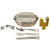 Original U.S. WWII Marine Corps Issue Folding “Wing Stove” Dated 1943 with Fuel Tablet Tubes & GI Mess Kit and Utensils