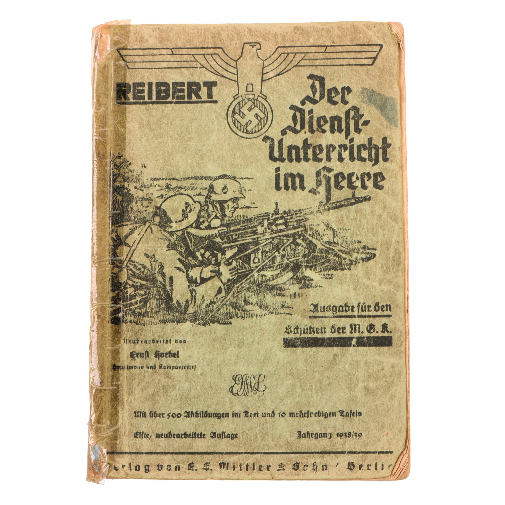 Original German Pre WWII Heer Army Military Training Manual for