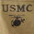 Original U.S. WWII USMC HBT Herringbone Twill P44 Combat Field Utility Jacket, HBT Cap with EGA Device, and USMC Leggings - Named Original Items