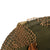Original U.S. WWII McCord M1 Front Seam Fixed Bale Helmet with Westinghouse Liner & Period-Applied Stiff Helmet Net Original Items
