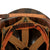 Original U.S. WWII McCord M1 Front Seam Fixed Bale Helmet with Westinghouse Liner & Period-Applied Stiff Helmet Net Original Items