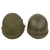 Original U.S. WWII 1944 M1 McCord Front Seam Swivel Bale Helmet with CAPAC Liner - NOS/Mint Shell Original Items