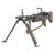 Original U.S. Vietnam War M60 Demilitarized Receiver Display Machine Gun with Manual, Student Handout, and Sling - Constructed from Original USGI Parts Original Items