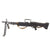 Original U.S. Vietnam War M60 Demilitarized Receiver Display Machine Gun with Manual, Student Handout, and Sling - Constructed from Original USGI Parts Original Items