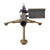 Original U.S. WWII Browning .30 Caliber M1919A4 Display Machine Gun with Complete USGI Tripod, Ammo Can, and Dummy Ammo Belt Original Items