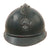 Original French WWI Issue Model 1915 Infantry Adrian Helmet in Horizon Blue with Liner & Chinstrap Original Items