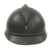 Original French WWI Issue Model 1915 Infantry Adrian Helmet in Horizon Blue with Liner & Chinstrap Original Items