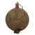 Original Italian WWI Scarce Round Pattern Canteen with Wool Cover and Cork on Chain Original Items