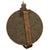 Original Italian WWI Scarce Round Pattern Canteen with Wool Cover and Cork on Chain Original Items