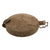 Original Italian WWI Scarce Round Pattern Canteen with Wool Cover and Cork on Chain Original Items