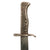 Original German WWI Steel Hilt Butcher Blade Ersatz Bayonet with Scabbard - Carter Type EB42 Original Items
