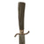 Original Imperial German WWI Hunting Style Stag Handle Trench Fighting Knife with Etched Blade & Scabbard with Securing Strap Belt Loop Original Items