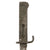 Original German WWI Steel Hilt 5 1/4” Blade Ersatz Bayonet Fighting Knife Combination with Scabbard - Carter Type EB2 Original Items