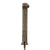 Original German WWI Steel Hilt 5 1/4” Blade Ersatz Bayonet Fighting Knife Combination with Scabbard - Carter Type EB2 Original Items