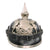 Original German WWI Kingdom of Württemberg M1891 Silver Pioneer EM/NCO Pickelhaube Spiked Helmet with Original Cockades - Size 54 Original Items