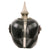 Original German WWI Kingdom of Württemberg M1891 Silver Pioneer EM/NCO Pickelhaube Spiked Helmet with Original Cockades - Size 54 Original Items
