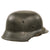 Original German WWII M42 Heer Army No Decal Helmet with 1943 Dated 58cm Liner & Chinstrap - Stamped CKL66 Original Items