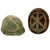 Original U.S. Vietnam War M1 Helmet with 1973 Dated Camouflage Cover and 79th Infantry Division Liner - “Big Mac” Original Items