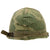 Original U.S. Vietnam War M1 Helmet with 1973 Dated Camouflage Cover and 79th Infantry Division Liner - “Big Mac” Original Items