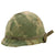 Original U.S. Vietnam War M1 Helmet with 1973 Dated Camouflage Cover and 79th Infantry Division Liner - “Big Mac” Original Items