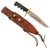 Original U.S. Vietnam War Era Randall Model 14 “Attack” Fighting Knife with Original Roughback Sheath and Whetstone Original Items
