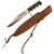 Original U.S. Vietnam War Era Randall Model 14 “Attack” Fighting Knife with Original Roughback Sheath and Whetstone Original Items