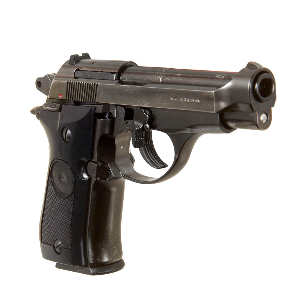 Original Marushin Industry M-84 Beretta Full Scale Cap Plug Firing Pistol in Original Box Original Items