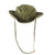 Original U.S. Vietnam War NOS Jungle Boonie Hat with Insect Net from 1969 Dated Case - Size 6 ⅜ Original Items