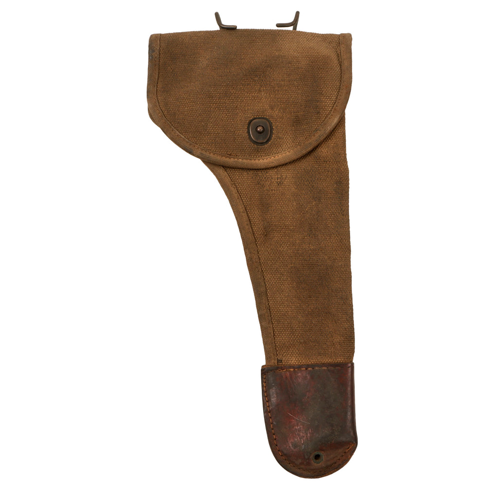 Original U.S. WWI Rare Canvas Flare Gun Holster Original Items