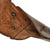 Original U.S. WWI Marine Corps Modified M1912 Dismounted Colt M1911 .45 Leather Holster with Custom Belt Loop