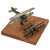 Original U.S. 1920s Allied Airplane Models on Display Board Original Items