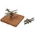 Original U.S. 1920s Allied Airplane Models on Display Board Original Items