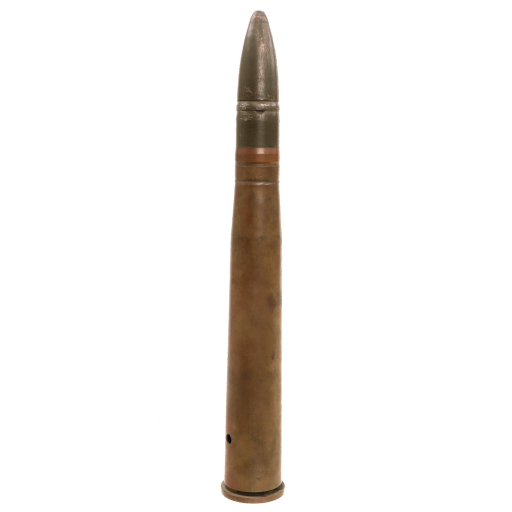 Original U.S. WWII Army 1942-Dated 40mm M25 Gun Round - Inert Original Items