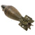 Original U.S. WWII Inert 1942 Dated M49A2 60mm Deactivated High Explosive Mortar Round with Outstanding Period Factory OD Green Repaint - Excellent Original Items