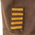 Original U.S. WWII “Fighting 6th” 6th Mechanized Cavalry Group Captain’s Custom Uniform Jacket with Bullion Patch and Piped Officer’s Garrison Cap with Enameled DI Original Items