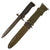 Original U.S. Vietnam War Era M4, M5, & M6 Bayonet Lot with Scabbards - Imperial & Connetta Examples - Three Total
