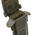 Original U.S. Vietnam War Era M7 Bayonet by BOC for M16 Rifle with M8A1 Scabbard and 2018-Dated Detachable Aluminum Knuckles Original Items