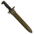 Original U.S. WWII M1 Garand 10 inch Bayonet by American Fork & Hoe with M7 Scabbard - Excellent Original Items