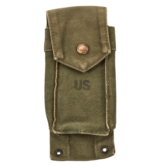 Original U.S. Vietnam War Marine Corps P-61 M-14 Magazine Pouch Original Items