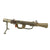 Original Cold War Era Carl Gustaf M2 84mm Deactivated Recoilless Rifle Anti-Tank Launcher with Rare British Optic, Training Round in Carrier, Manual, and Spare Parts - Inert Original Items